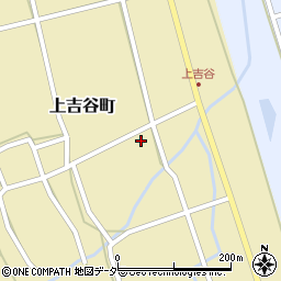 石川県白山市上吉谷町甲周辺の地図