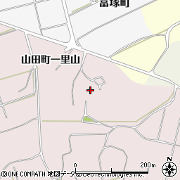 石川県加賀市山田町（ア）周辺の地図