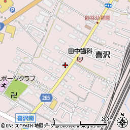 栃木県小山市喜沢1190周辺の地図