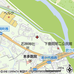 群馬県高崎市下豊岡町873-4周辺の地図