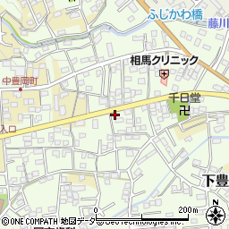 群馬県高崎市下豊岡町134-1周辺の地図