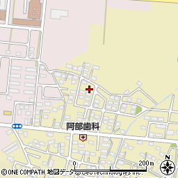 栃木県栃木市大平町新1621-59周辺の地図