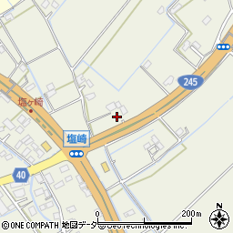 茨城県水戸市塩崎町468周辺の地図