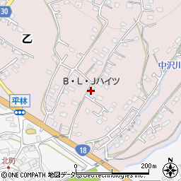 Ｂ・Ｌ・Ｊハイツ周辺の地図