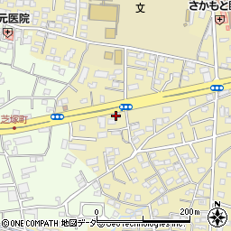 塚越ドライセンター周辺の地図