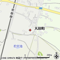 茨城県笠間市橋爪772周辺の地図