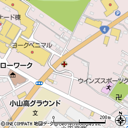 栃木県小山市喜沢1425周辺の地図