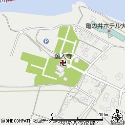 願入寺開基堂周辺の地図