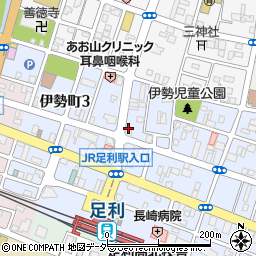 株式会社茶の山本園　ＪＲ足利駅前店周辺の地図