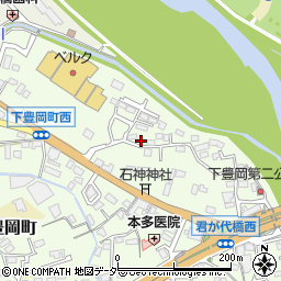 群馬県高崎市下豊岡町876周辺の地図