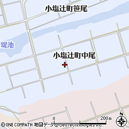 石川県加賀市小塩辻町中尾周辺の地図