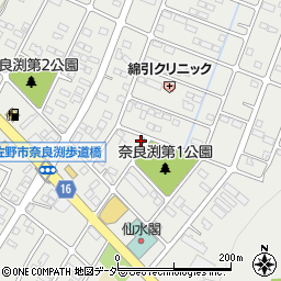 栃木県佐野市奈良渕町322-6周辺の地図