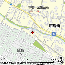 群馬県太田市市場町1018周辺の地図