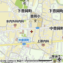 群馬県高崎市中豊岡町55周辺の地図