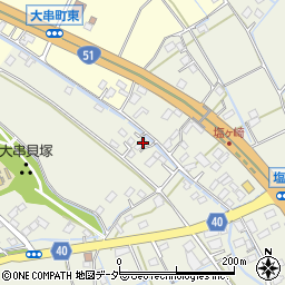 茨城県水戸市塩崎町895周辺の地図