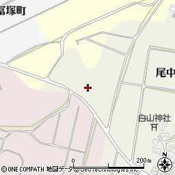 石川県加賀市尾中町ト周辺の地図