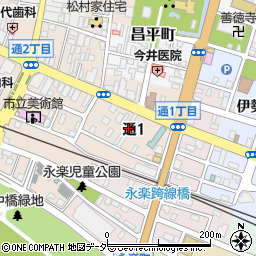 〒326-0814 栃木県足利市通の地図