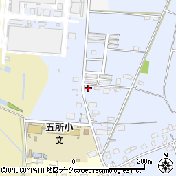 茨城県筑西市五所宮1108周辺の地図