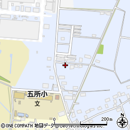 茨城県筑西市五所宮1018周辺の地図