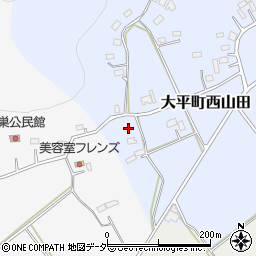 栃木県栃木市大平町西山田3130周辺の地図