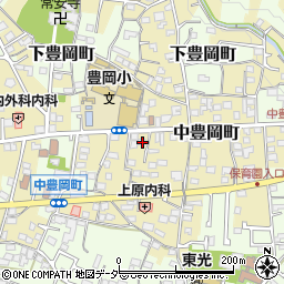 群馬県高崎市中豊岡町65周辺の地図