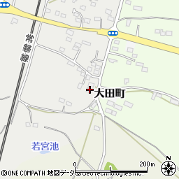 茨城県笠間市橋爪773周辺の地図