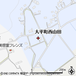 栃木県栃木市大平町西山田3089周辺の地図