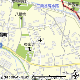 群馬県太田市市場町周辺の地図