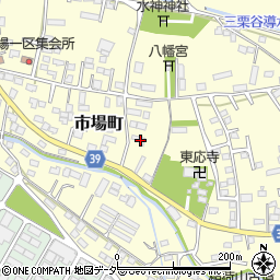 群馬県太田市市場町686周辺の地図
