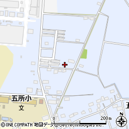 茨城県筑西市五所宮1115周辺の地図