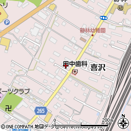 栃木県小山市喜沢1189周辺の地図