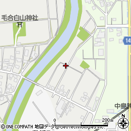 石川県加賀市合河町（ヲ）周辺の地図