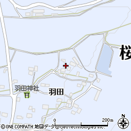 茨城県桜川市羽田64周辺の地図