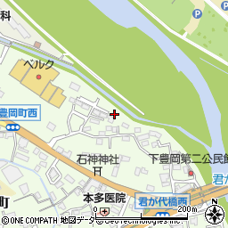 群馬県高崎市下豊岡町883-1周辺の地図