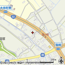 茨城県水戸市塩崎町816周辺の地図