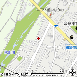 栃木県佐野市奈良渕町508周辺の地図