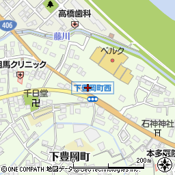 群馬県高崎市下豊岡町56周辺の地図