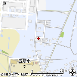 茨城県筑西市五所宮1111周辺の地図