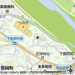 群馬県高崎市下豊岡町880-10周辺の地図