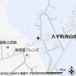 栃木県栃木市大平町西山田3165周辺の地図