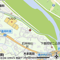 群馬県高崎市下豊岡町883周辺の地図