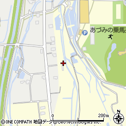 長野県安曇野市豊科南穂高重柳6555-1周辺の地図