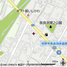 栃木県佐野市奈良渕町511-1周辺の地図