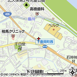 群馬県高崎市下豊岡町54周辺の地図