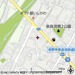 栃木県佐野市奈良渕町511周辺の地図