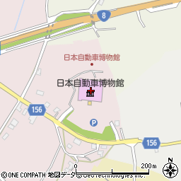 日本自動車博物館周辺の地図