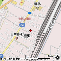 栃木県小山市喜沢277周辺の地図