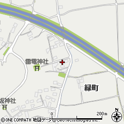 群馬県太田市緑町1845-3周辺の地図