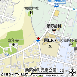 栃木県足利市助戸東山町1778-2周辺の地図