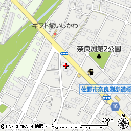 栃木県佐野市奈良渕町512-1周辺の地図